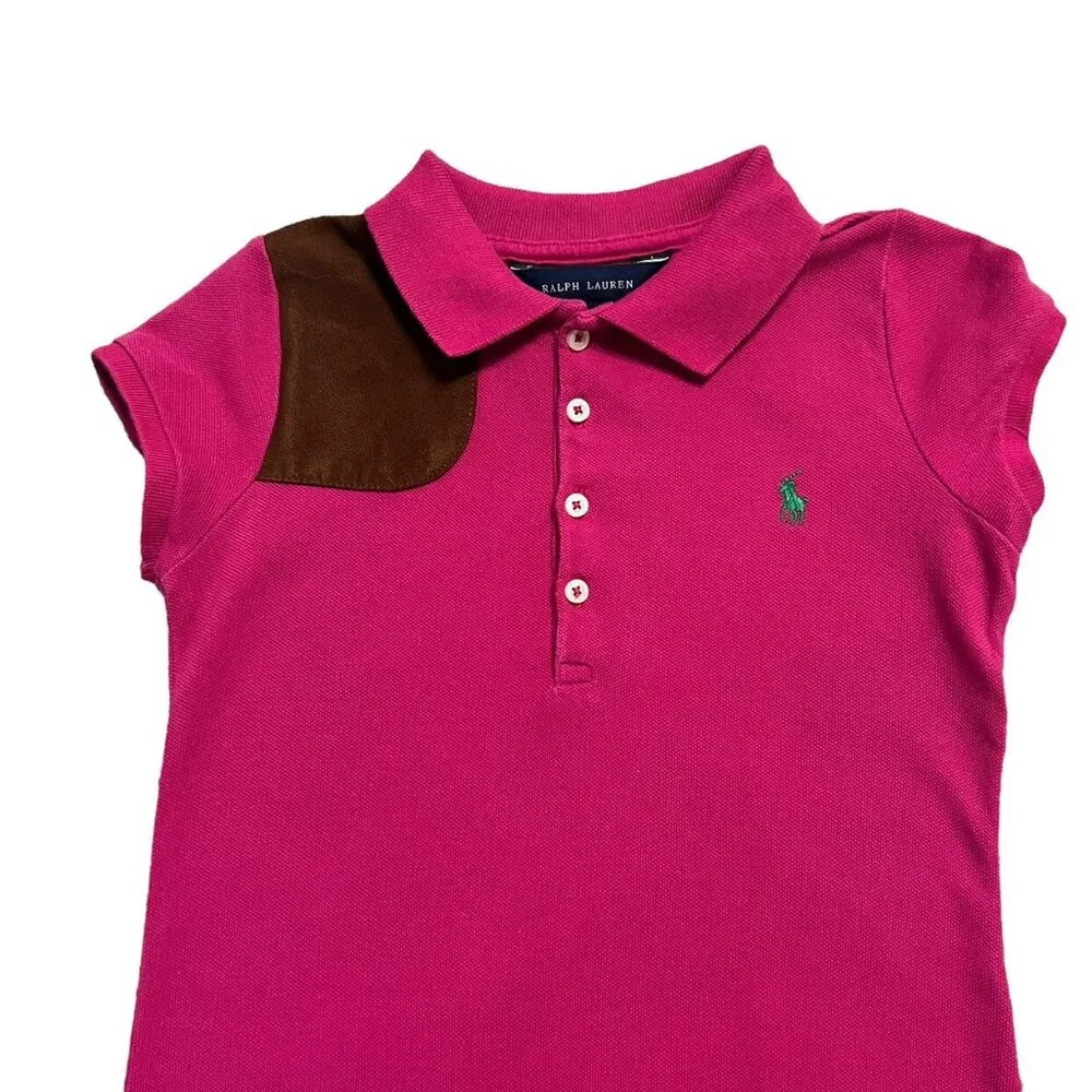 Ralph Lauren 6Y Pink Polo Dress
